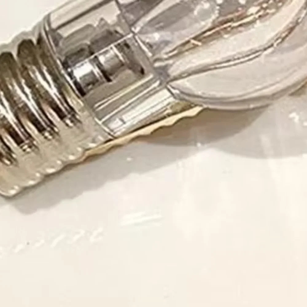 Glowing Light Bulb Hairpin | Luminous Side Clip for Girls Novelty Hair Clip QXL