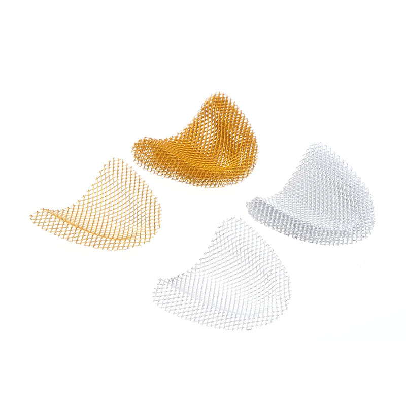 10-Pack Dental Impression Metal Mesh Reinforcement Trays Dental Impression Tray QXL
