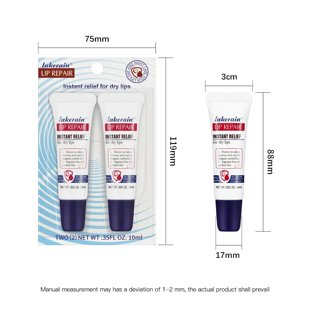 Lakerain Moisturizing Lip Repair Cream | Liquid Balm & Base Lip Repair Balm QXL