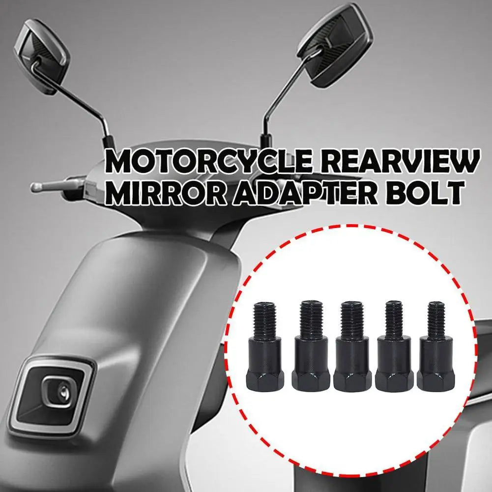 M10 to M10 Motorcycle Mirror Adapter Bolt | Thread Extender Mirror Adapter Bolt QXL