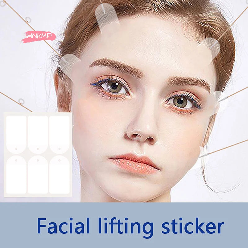 18-Pc Invisible Face Lift Stickers | V-Shape Neck & Chin Tape Face Lifting Tape QXL