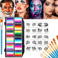 VERONNI 12-Color Water-Soluble Face & Body Paint | Rainbow Set Face & Body Paint QXL C