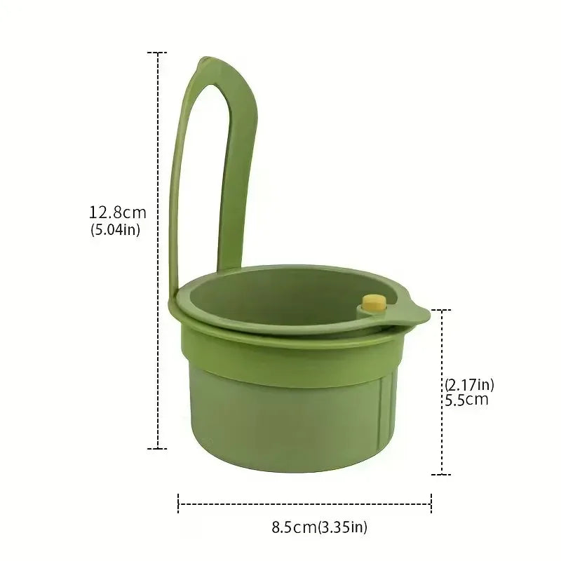 Hanging Sink Drain Basket – Food Filter & Fruit Wash Basket Sink Drain Basket QXL