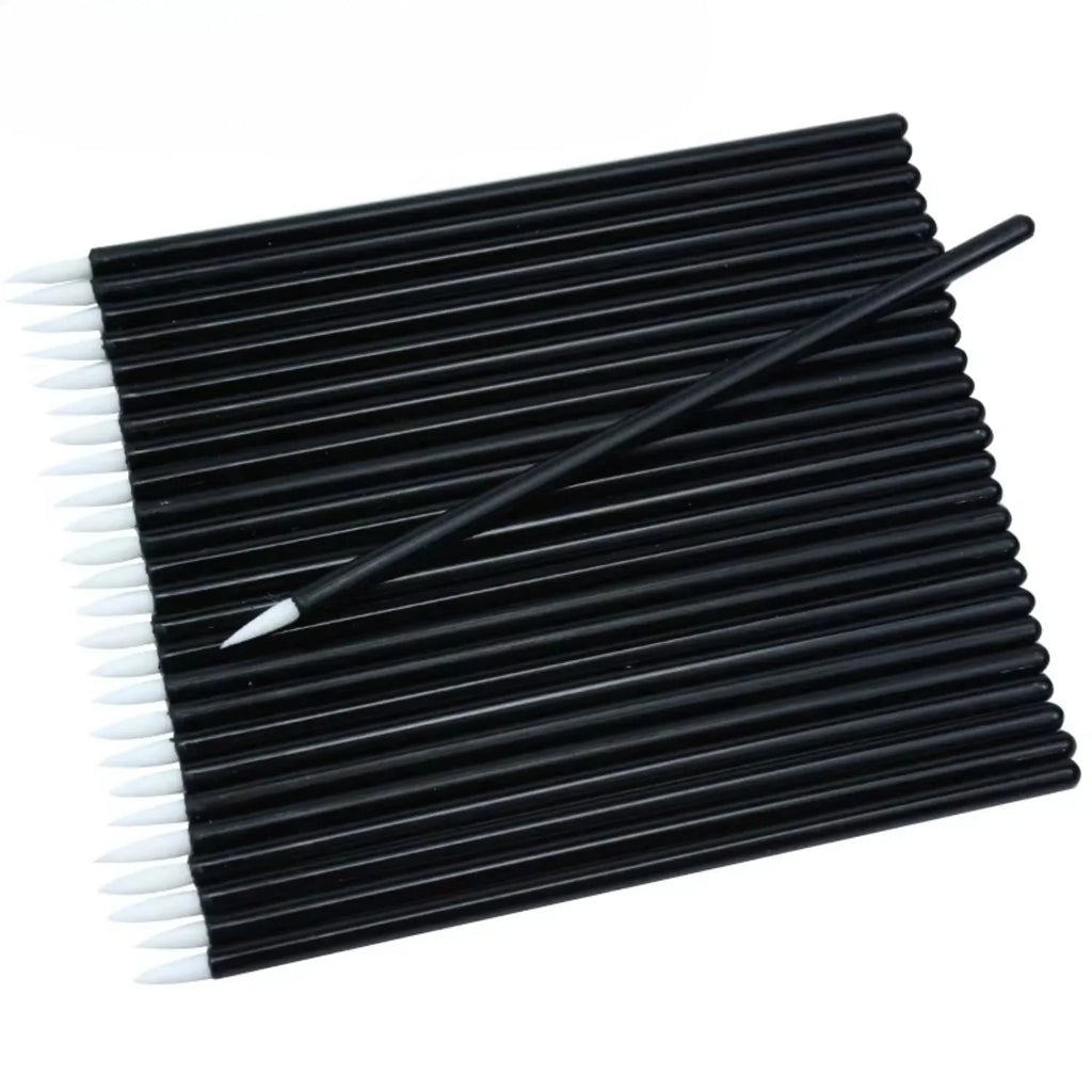 50-Pack Gel Liner & Nail Art Brushes | Eyeliner Painting Pens Nail Art Brush Set QXL M443 Blanc 50pcs
