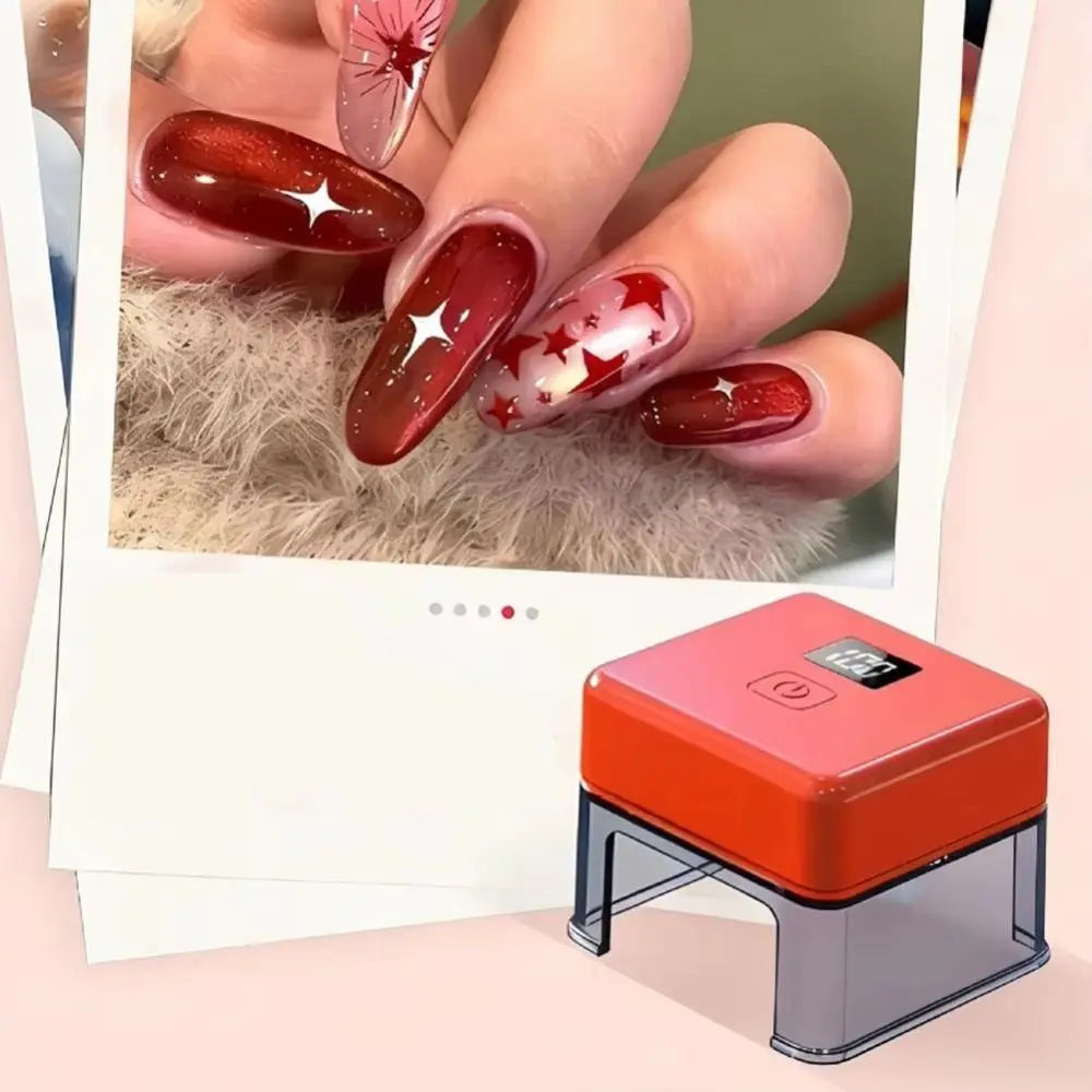 Mini Portable UV LED Nail Lamp | Rechargeable Gel Nail Dryer UV LED Nail Lamp QXL