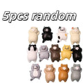 5-Pack Large Kitten Fridge Magnets – Cute Christmas Decor Decorative Fridge Magnets QXL 5pcs random