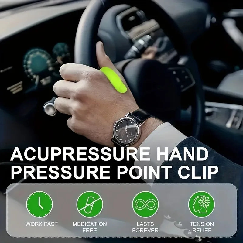 Acupoint Thumb Massage Clip | Meridian Pressure Point Tool Acupressure Massage Clip QXL