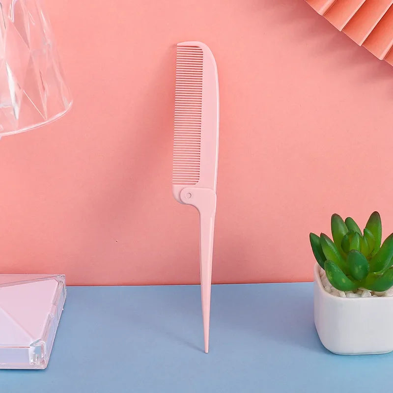 Foldable Anti-Static Massage Hair Comb | Portable Travel Brush Foldable Hair Comb QXL No.1 Foldable
