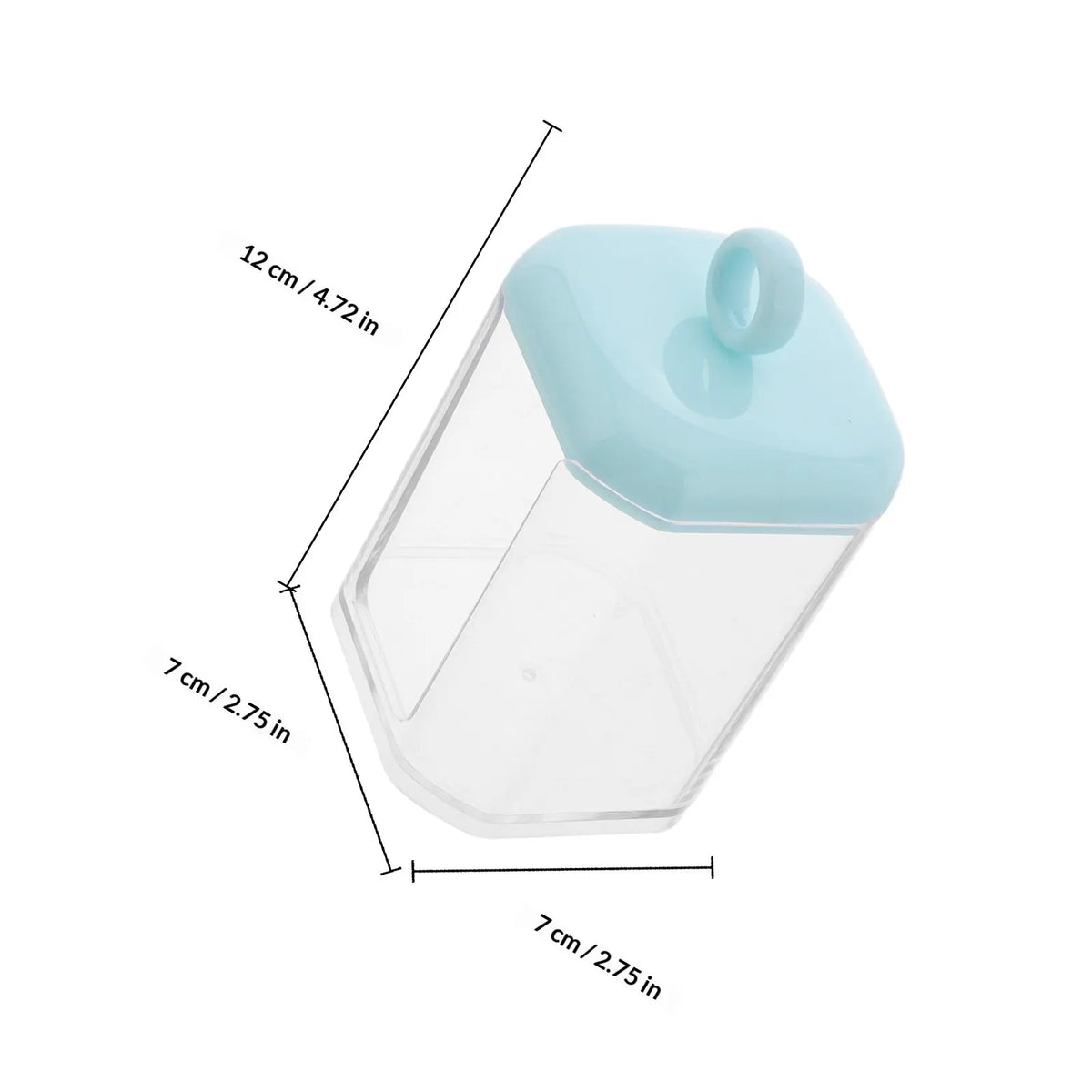 Cotton Swab & Pad Organizer Box with Lid | Bathroom Vanity Bathroom Storage Box QXL