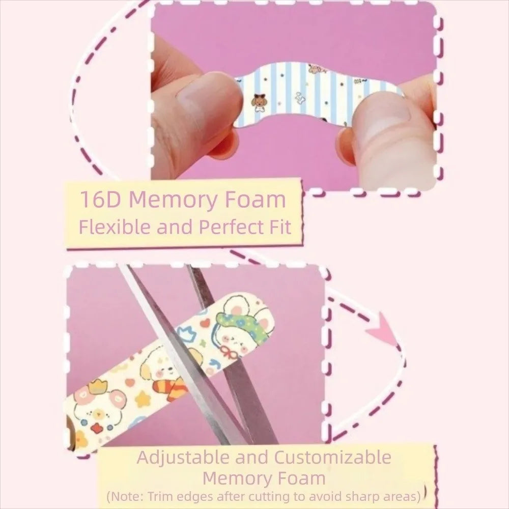 Reusable Nose Shaping Stickers | Cuttable Lift Strips 10–50 Pcs Nose Shaping Stickers QXL