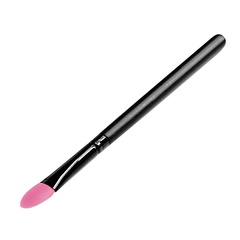 BMPEIC Silicone Eyeshadow & Lip Brush | Food-Grade Safe Silicone Makeup Brush QXL Pink