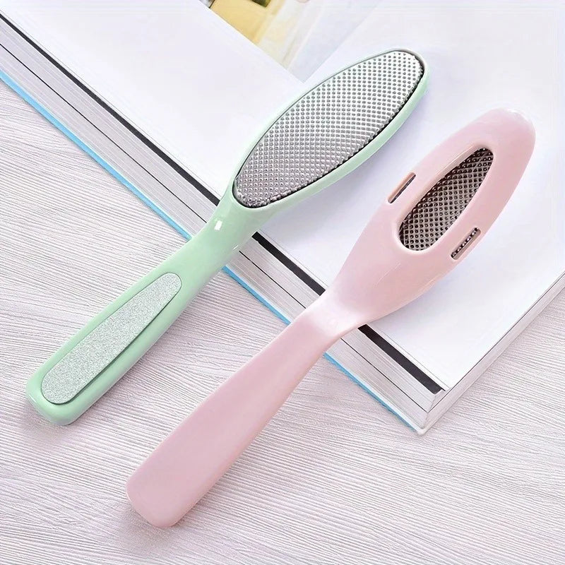 3-in-1 Foot File, Callus Grater & Massager | Stainless Steel Foot File Rasp QXL