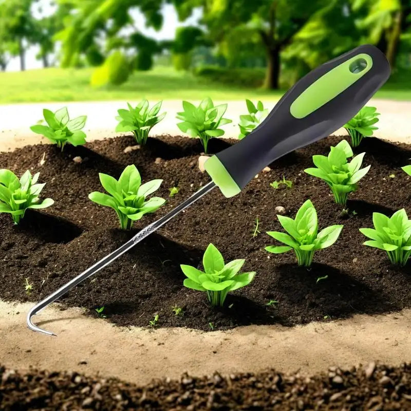 Heavy-Duty Weed Puller Tool | Ergonomic Root Remover Garden Weeding Tool QXL
