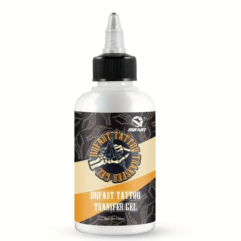 Tattoo Transfer Gel Paste 120ml | Quick-Dry Stencil Aid Tattoo Transfer Gel QXL 120ML