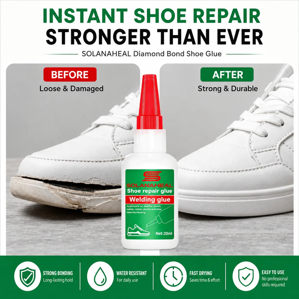 Waterproof Shoe Repair Glue – Strong, Flexible & Durable Shoe Repair Adhesive QXL