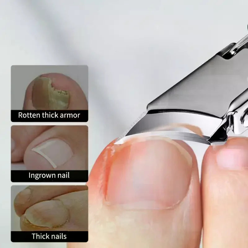 Slanted Toenail Clipper & Nipper | Stainless Steel Manicure Tool Toenail Clipper Nipper QXL