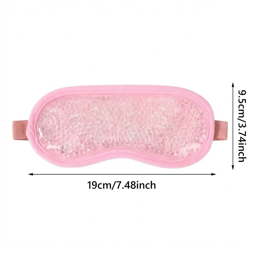 Reusable Gel Bead Eye Mask | Hot & Cold Therapy for Sleep Gel Eye Mask QXL
