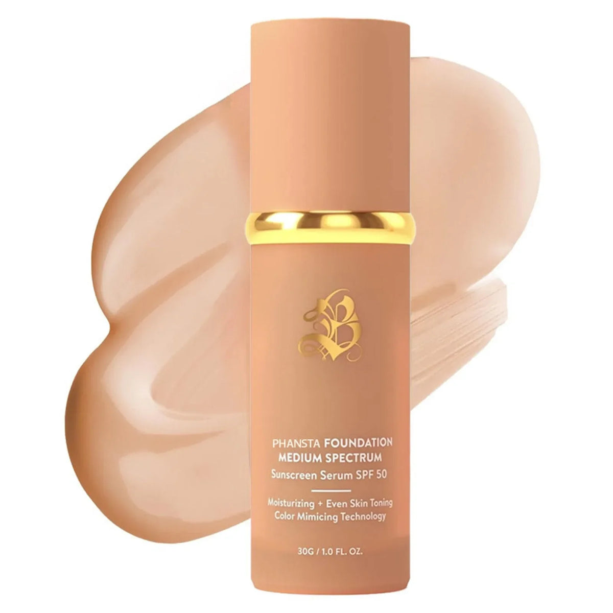 4-in-1 Color Adapting Foundation SPF 50 | Matte & Hydrating Liquid Foundation QXL