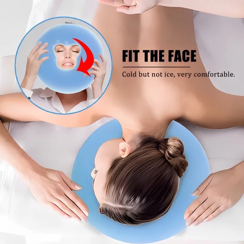 Silicone SPA Beauty Headrest Pillow | Non-Slip Salon Cushion Salon Headrest Pillow QXL