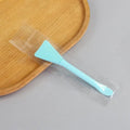 Double-Head Silicone Facial Mask Brush & Scoop | YOVIP Facial Mask Brush QXL Blue