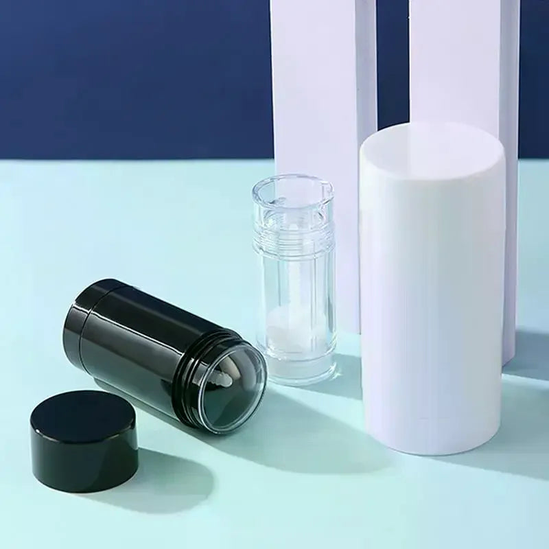 Refillable Twist-Up Balm Tube 40/75g | DIY Deodorant Stick Refillable Balm Tube QXL