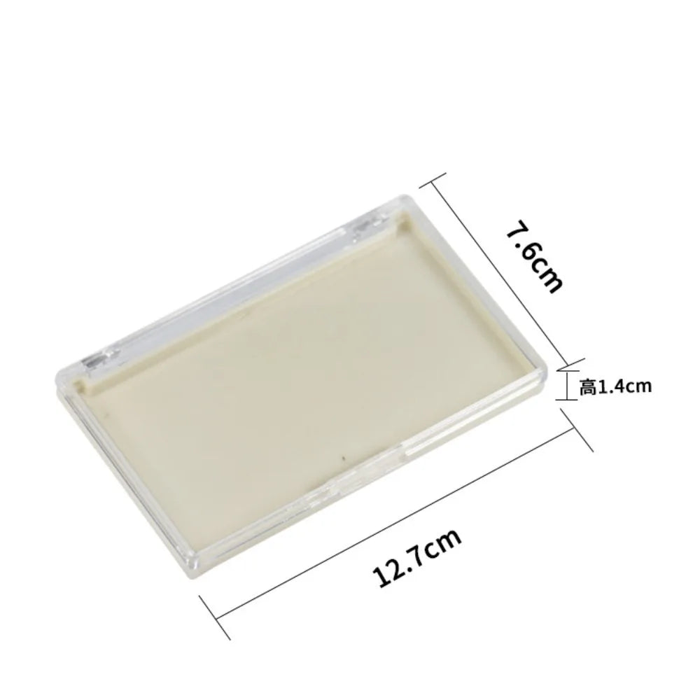 Clear Plastic False Eyelash Storage Box | Transparent Lash Case Lash Storage Case QXL White