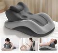 Adjustable Wedge Pillow | Prone Cushion for Phone & Gaming Wedge Pillow QXL Light Grey