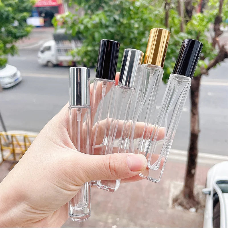 10ml Glass Perfume Atomizer & Roll-On Travel Bottle Perfume Atomizer Bottle QXL
