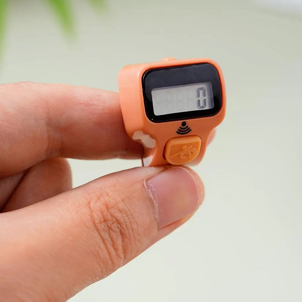 Digital Thumb Tally Counter Ring | 5-Digit LED Clicker Digital Tally Counter QXL