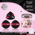 Velvet Powder Puff Set | Air Cushion Flocking Sponge 2-Pack Makeup Powder Puff QXL 3 pack