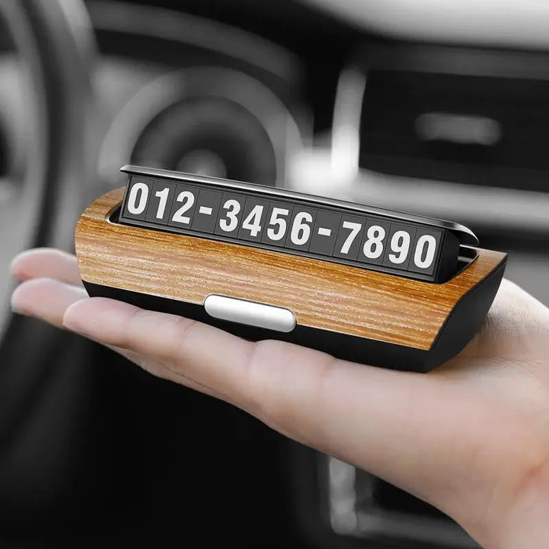 Luminous Temporary Parking Number Plate | Phone Display Parking Number Plate QXL
