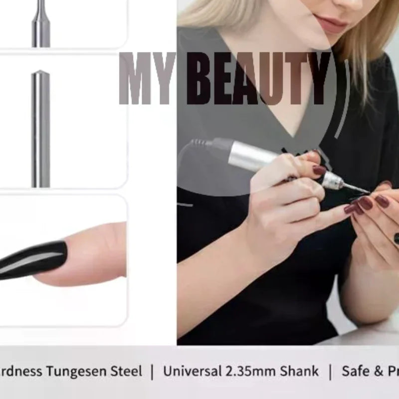Tungsten Steel Nail Drill Pierce Bit | Nail Jewelry Art Tool Nail Drill Pierce Bit QXL Default Title