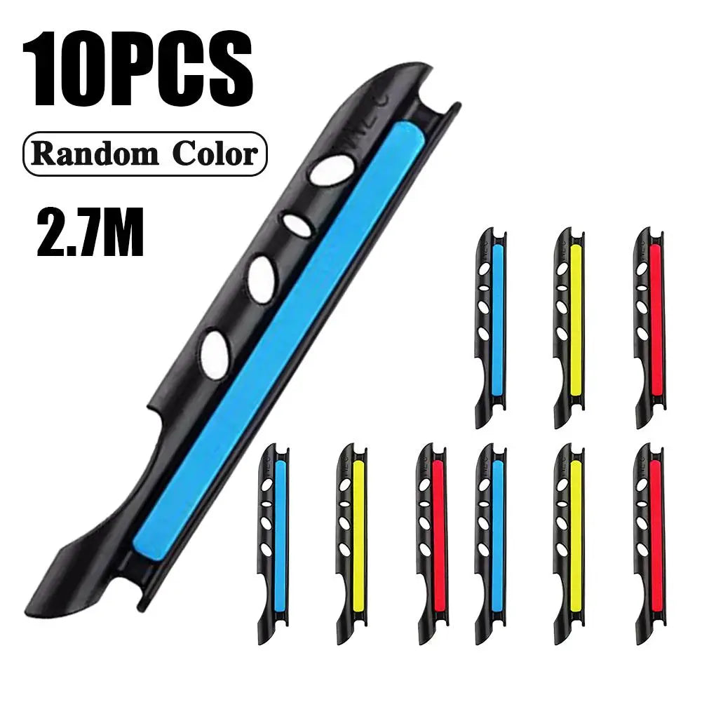 10-Pack Fishing Rod Line Winding Boards | Quick-Clip Holder Fishing Rod Accessory QXL Diameter 10mm