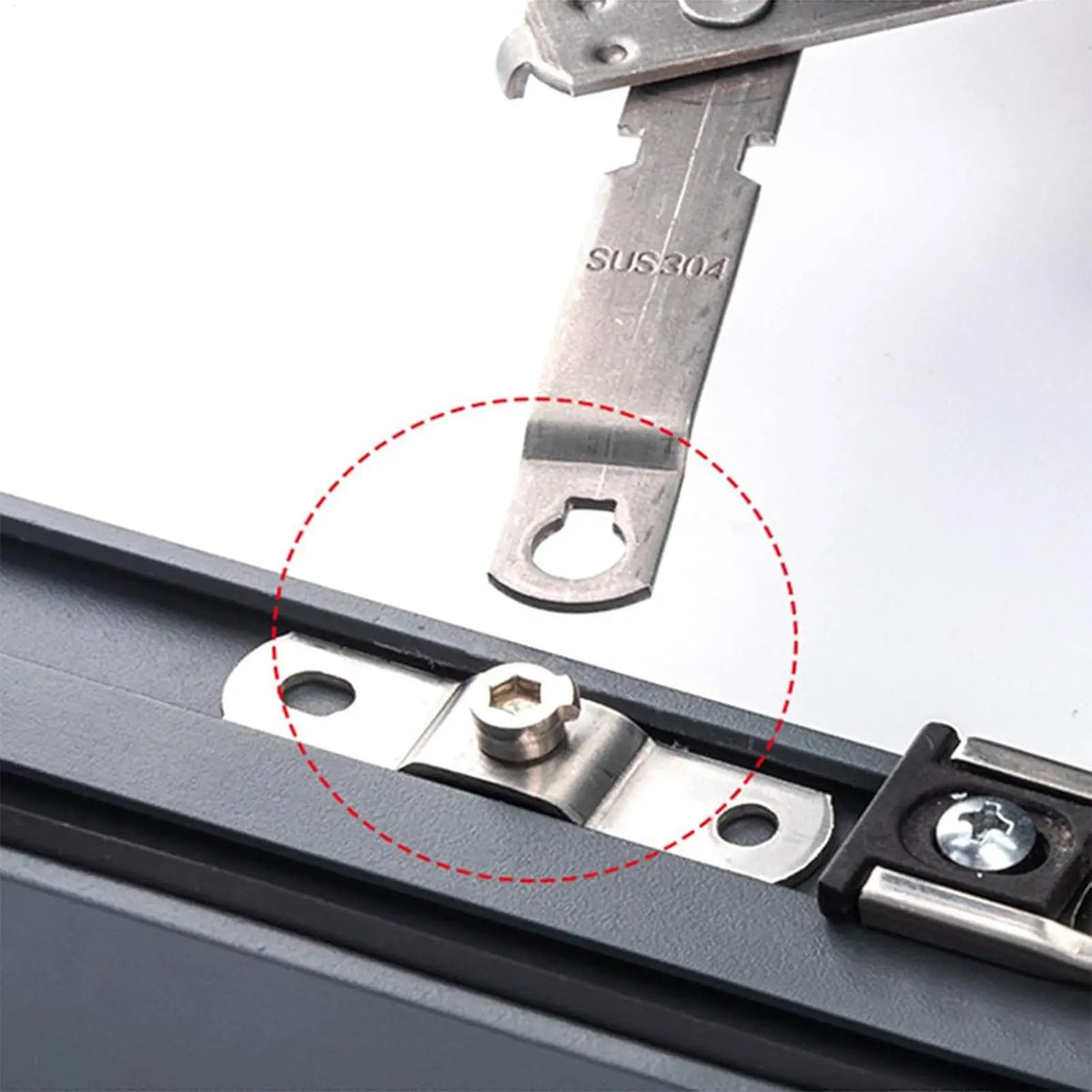 Stainless Steel Window Restrictor & Childproof Lock Window Safety Lock QXL