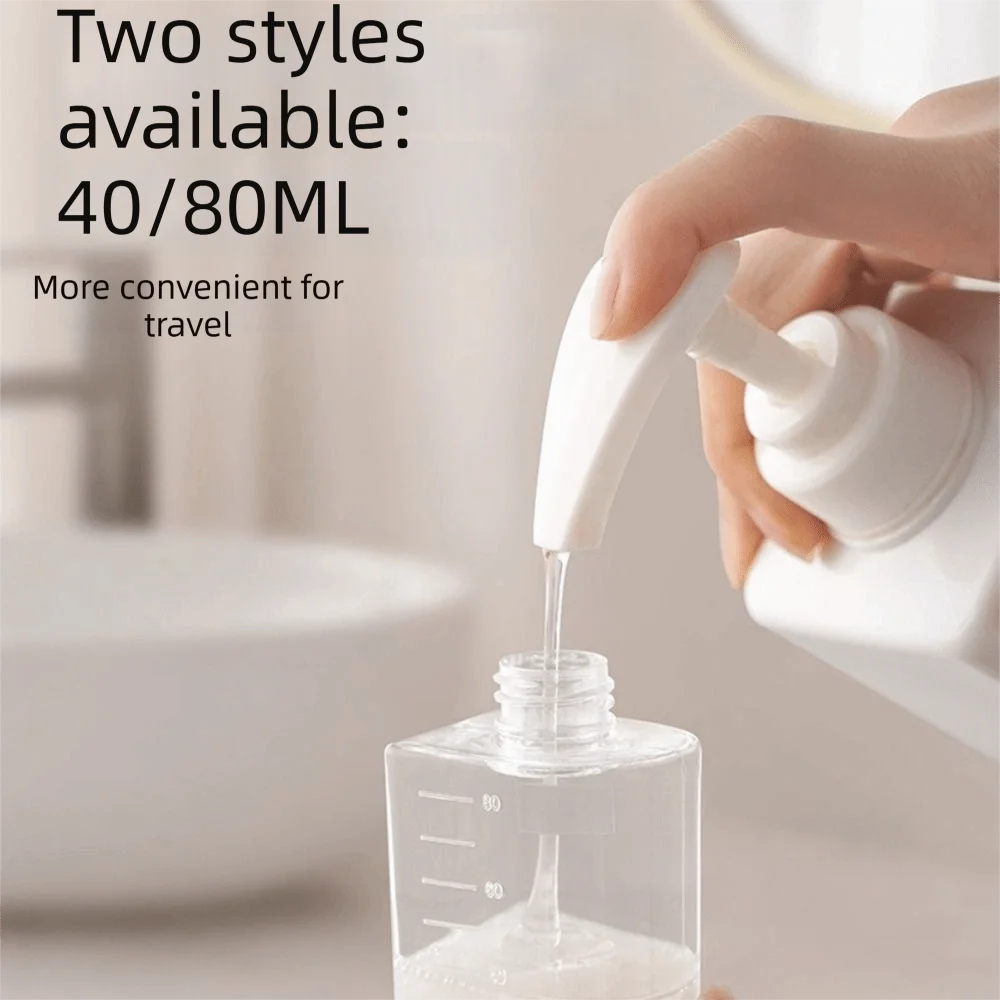 4-in-1 Leak-Proof Refillable Travel Toiletry Bottles Set Travel Bottle Set QXL