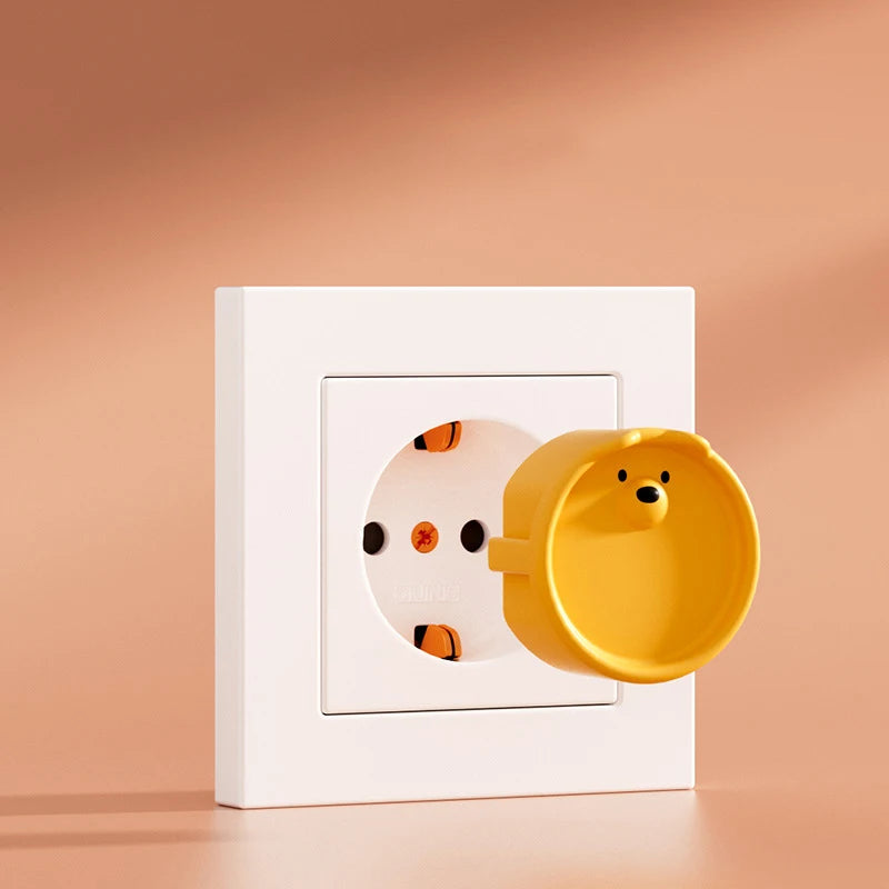 5-Pack Baby Silicone Socket Covers | EU Outlet Safety Caps Baby Safety Cover QXL