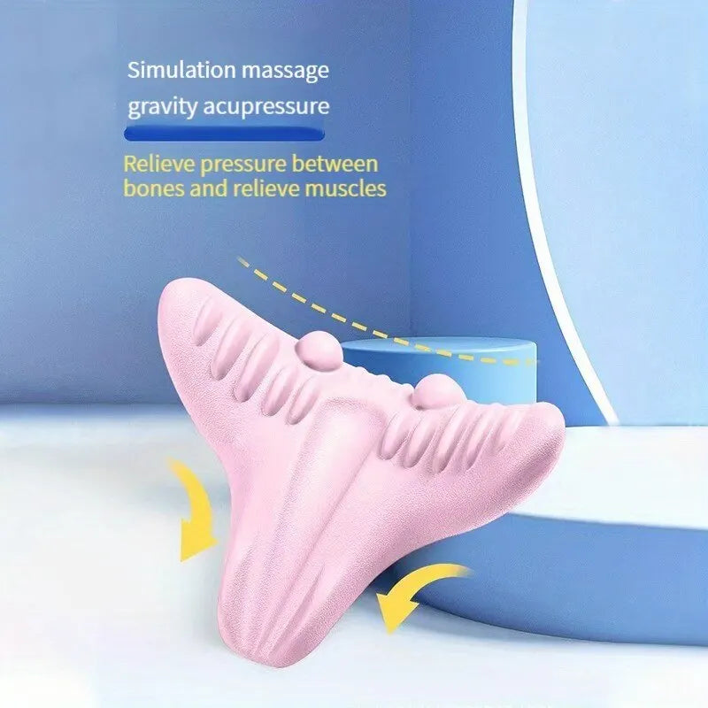Gravity Neck Massage Pillow | Cervical Stretch & Acupoint Neck Massage Pillow QXL