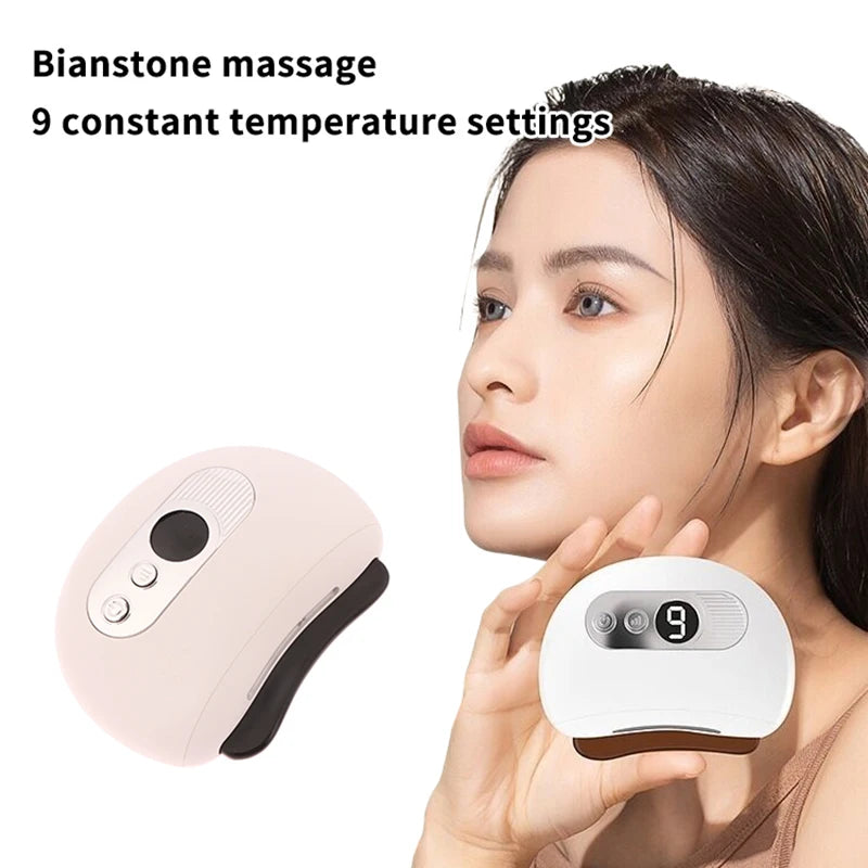 Electric Gua Sha Massager | Heating & Vibration Scraper Tool Electric Gua Sha Massager QXL