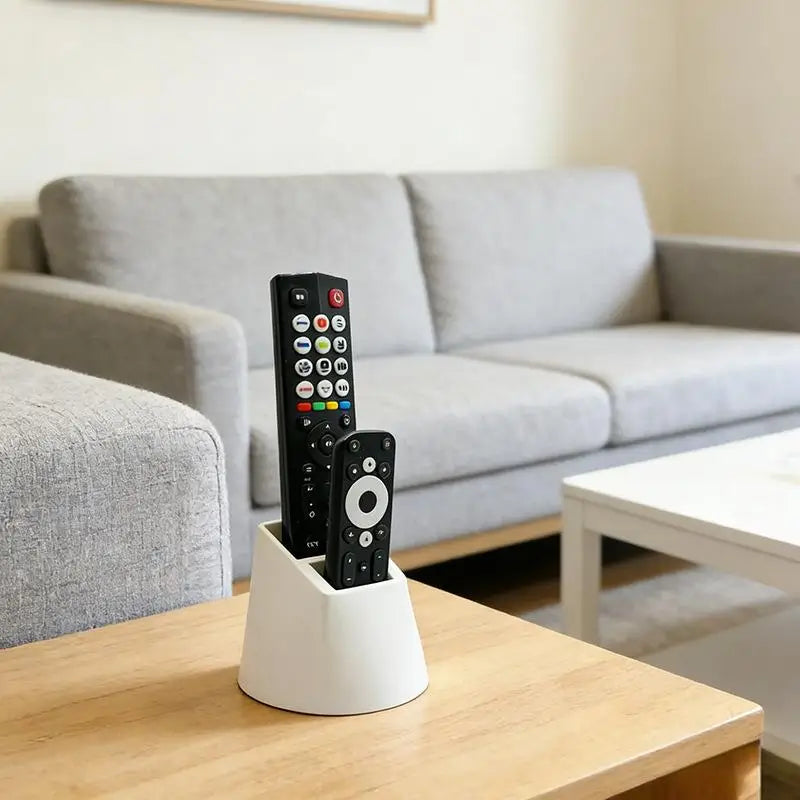 Dual-Compartment Remote Control Holder | Desktop Organizer Desktop Organizer QXL