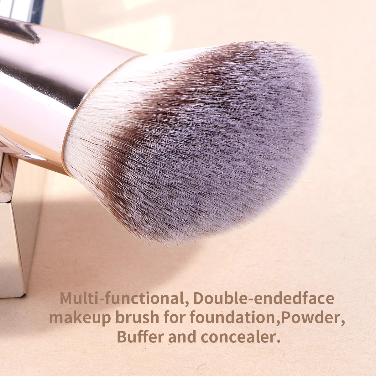 MAANGE Double-Ended Contour & Foundation Makeup Brush Contour Makeup Brush QXL