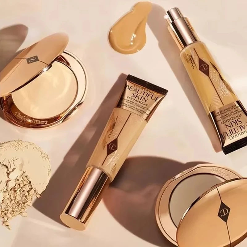 Charlotte Tilbury Flawless Makeup Set – Foundation & Powder Makeup Set QXL