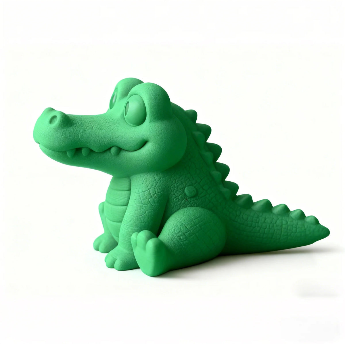 3D Printed Alligator Figurine | Reptile Desk & Home Décor Decorative Figurine QXL