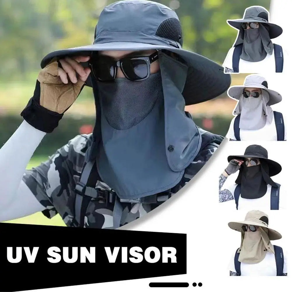 Men's Waterproof Boonie Bucket Hat | Fishing Hiking Safari Boonie Bucket Hat QXL