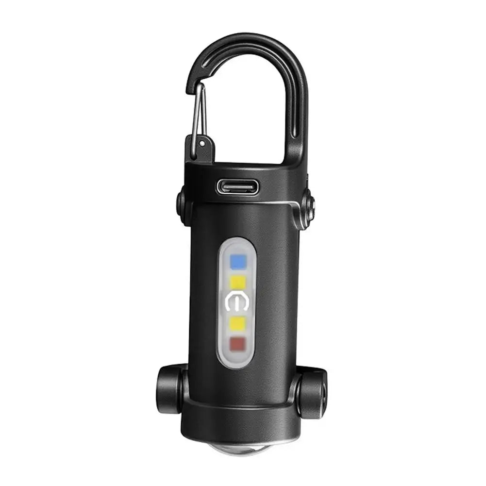 3-Pack Mini COB LED Keychain Flashlight | USB-C Rechargeable Keychain Flashlight QXL 3PCS