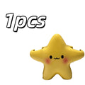 Star Smiling Face Toothbrush Holder | Electric & Manual Toothbrush Holder QXL 1pcs