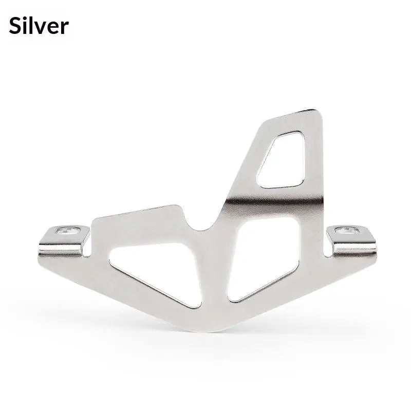 CNC Aluminum MTB Rear Brake Caliper Guard & Pump Cover Brake Caliper Guard QXL Silver