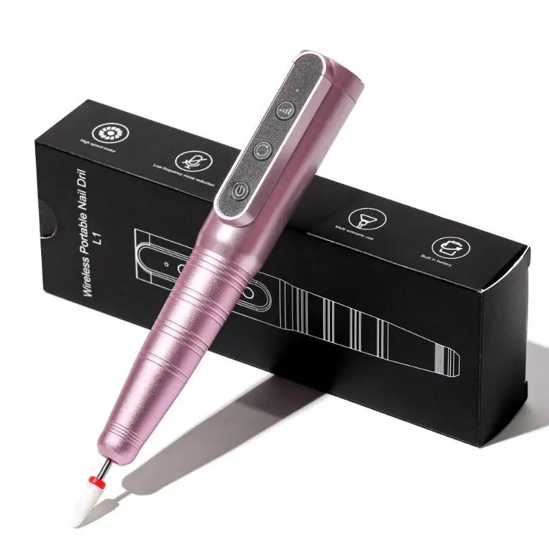 35000 RPM Rechargeable Electric Nail Drill | Gel & Acrylic Electric Nail Drill QXL
