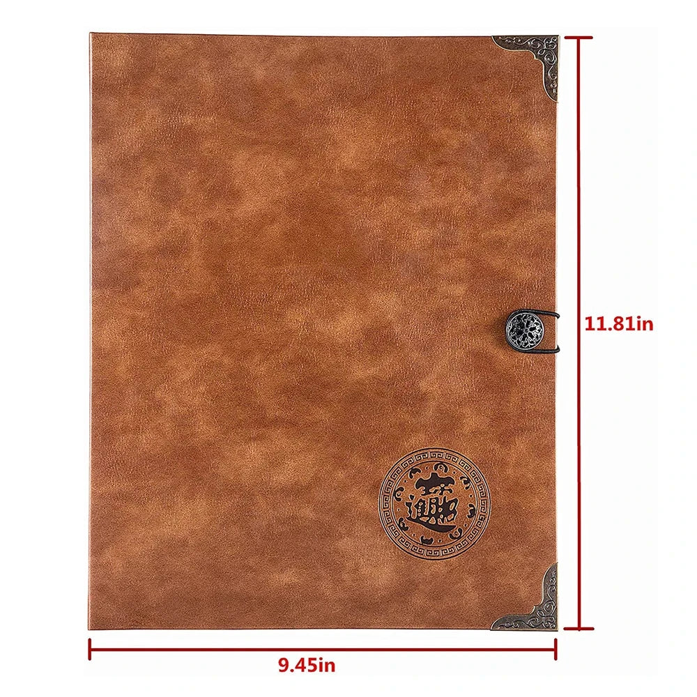 Coin & Banknote Collection Album | Retro Commemorative Storage Book Coin Collection Album QXL