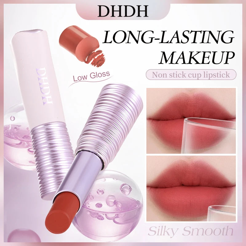 Long-Lasting Transfer-Proof Lipstick | Natural Finish Lipstick QXL