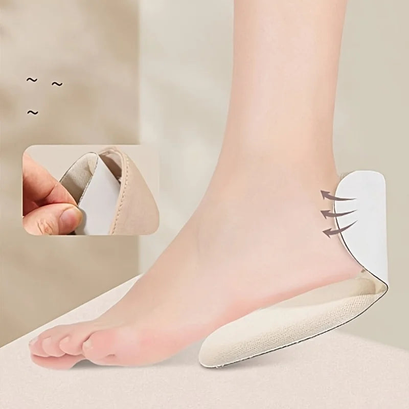 Heel Cushion Half Insoles | Anti-Slip Shoe Fit Stickers Heel Cushion Insoles QXL